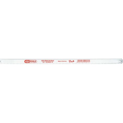Lames de scie à main bi-métal - paquet de 10 pcs 12 dents (1/2)