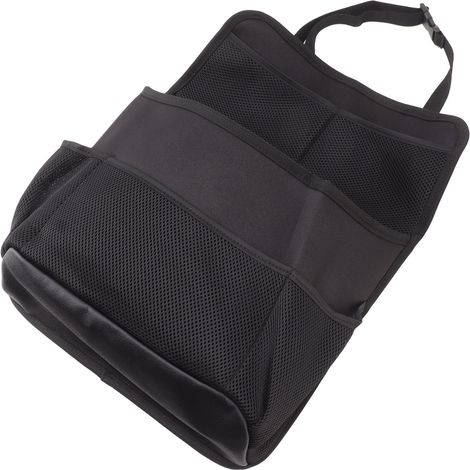 Organisateur de siège arrière de voiture multipoches grande capacité Sac de rangement universel pour siège arrière de voiture pour bouteille, téléphone, tablette et collations (1/5)
