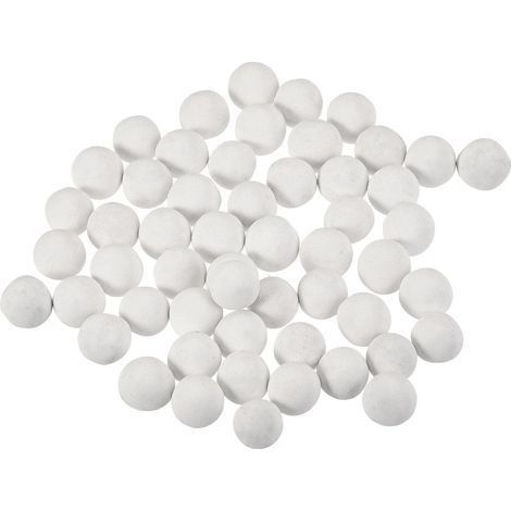 100g White Clay Pebbles 7-8mm Drainage Aeration Hydroponics Gardening Decoration (1/5)