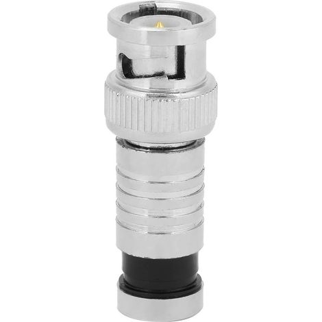 Jiajia AI, Connecteur mâle de compression BNC adaptateur coaxial Q9 pour jardin, terrasse et extérieur (1/5)