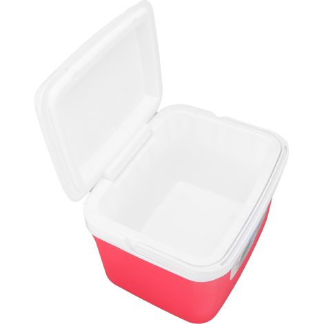 Tragbare, langlebige Kühlbox mit Griff, die die Temperatur konstant hält, für Lebensmittel, Medikamente, Auto und Camping, 5 l, rot (1/5)