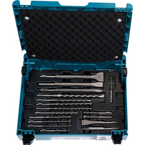 Set di trapani/scalpelli Makita SDS-PLUS - Modello anniversario 45 anni Makita Germania