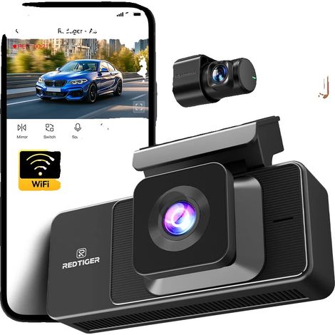 Dashcam, 4K-Auflösung, Steuerung über mobile App, MIT HW-KIT, NEIN-a (1/2)
