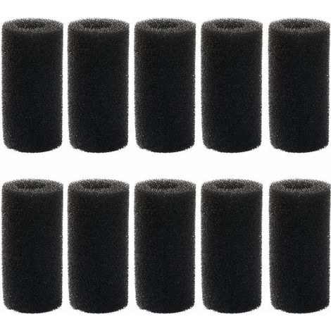 DEESSE SHOP - Aquarium entrée éponge 10 pièces remplacement protection mousse filtre éponge couverture réservoir de poisson entrée mousse accessoire pour Aquarium (1/5)