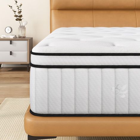 Matelas,Simple Matelas à Ressorts Ensachés,90 x 200 x 20 cm (1/5)