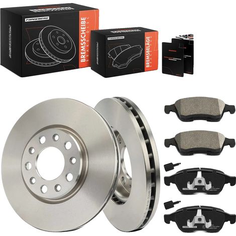 Disques de frein, diamètre de 281 mm, épaisseur de 18,8 mm, largeur de 155,2 mm, 5 trous de boulons, type ventilé (1/5)