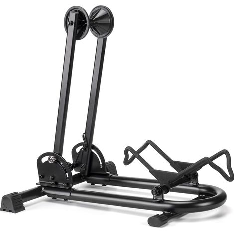 Support de vélo pour Garage, Maison ou Magasin de vélo Pliable présentoir pour vélo de Montagne et vélo de Route (1/5)