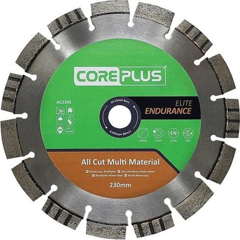 CorePlus AC230E Elite Diamond Blade 230mm (1/2)