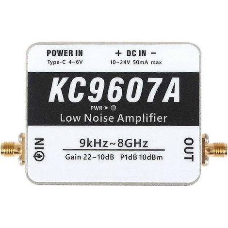 Module KC9607A à très faible bruit pour l'amplification du signal de 9 kHz à 8 GHz pour les antennes KC980ARBCS et les sondes de champ proche (1/5)