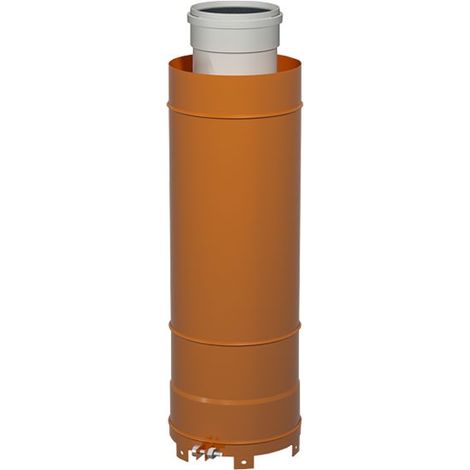 AZ-Überdachverläng. D=110/150 0,5m rot  von Viessmann - 7373252
