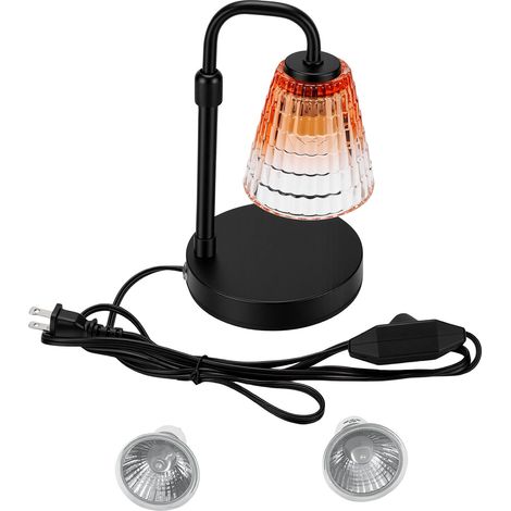 Kerzenwärmer-Lampe mit Timer und drei einstellbaren Helligkeitsstufen für Schlafzimmer und Kosmetikstudio. US-Stecker. (1/5)