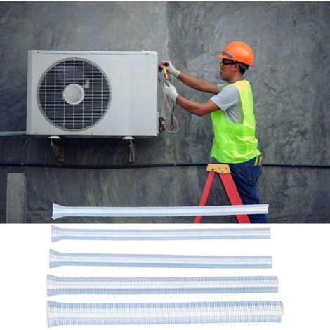 Air Conditioning Copper Pipe Bender, CT5050 Spring Pipe Bender, Metal Pipe Bending Protector, Flexible Pipe Bender Set, Pipe Bending Accessories MUMU (1/4)