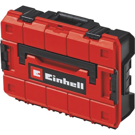 Original Einhell E-Case S-F Systemkoffer (max. 25 kg, universelle Aufbewahrung und Transport von Zubehör und Werkzeug, stapelbar, verknüpfbar, inkl. Schaumstoffeinlage) (1/10)