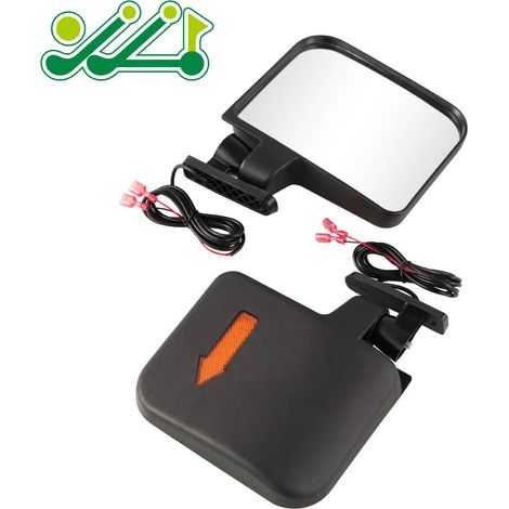 Rétrovisor for golf car with clignotants à LED, rétrovisor universal compatible with Club Car EZGO (1/4)