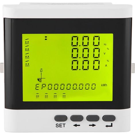 Pinza amperometrica digitale, multimetro e voltmetro con misurazione automatica, tester di tensione, corrente alternata, resistenza, continuità, test dei diodi (1/5)