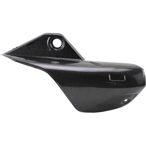 Protection anti-brûlure en fibre de carbone pour pot d'échappement de moto (1/5)