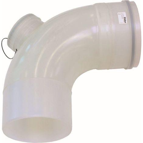 Vaillant Bogen 87 Gr 250 mm PP mit Revisionsöffnung, 0020145529 (1/2)