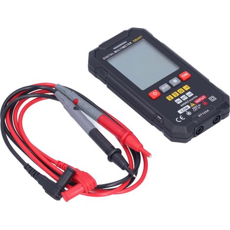 Multimètre portable HT125A avec affichage numérique et indicateur de tension intelligent pour l'industrie, l'usine et la maison (1/5)