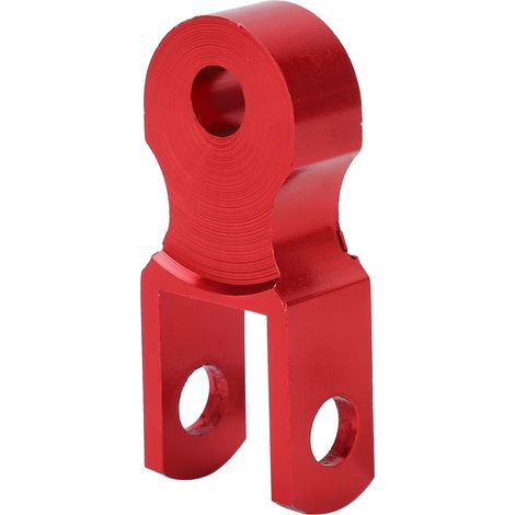 Elevador de suspensión para motocicleta - Extensión de altura - 2 piezas de aluminio M10 rojo