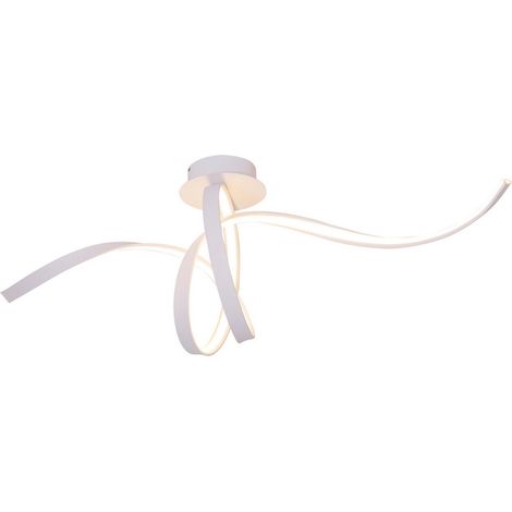 Naeve ODRIVE Plafonnier semi-encastré à LED intégré à intensité variable, blanc 3 000 K (1/5)