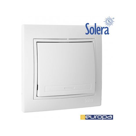 Interruptor Bipolar 10AX 250V Serie Europa Solera ERP22U