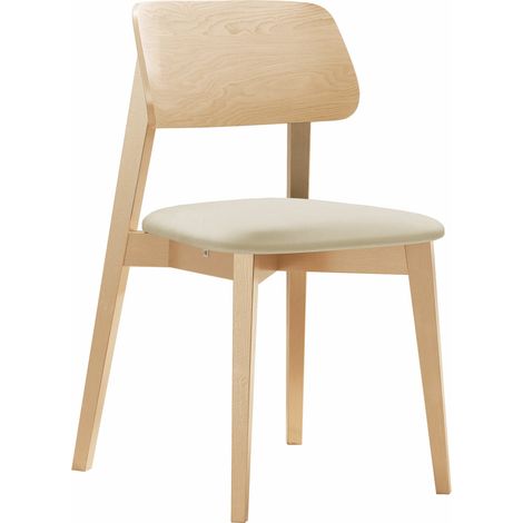 Silla Dearborn 101, Haya, 80x46x49cm, Tapiz, De madera, Madera