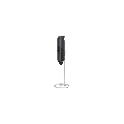 Mousseur à lait électrique portable – Mini fouet – Noir – (1/4)