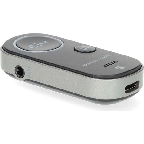 Nedis Bluetooth® Transceiver / Audio- / Video- / Dateneingänge: USB-C™ Female / Audio- / Video- / Datenausgänge: 1x 3.5 mm / SBC / Bis zu 1 Geräte / Batterie 1 Betriebszeit Standardnutzung: 510 min /
