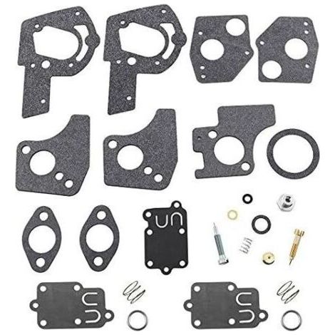 Kit de réparation pour carburateur - Membranes - Joint d'étanchéité pour Moteurs Briggs & Stratton 3 à 5 CV HP 495606 494624 135292 135232 135212 270026 272538 272538S 272637 (1/5)