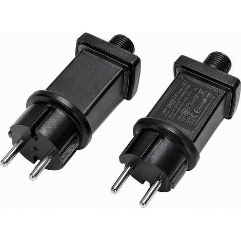 2 Pièce Pilote LED,Transformateur pour Guirlande LED 4,5V 1A, Adaptateur Alimentation IP44 pour Éclairage Décoratif Extérieur, Entrée 100-240V pour Guirlande Lumineuse de Noël et Jardin (1/5)
