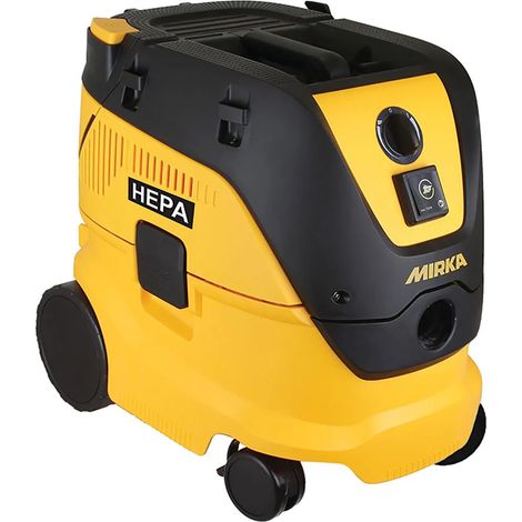 Aspirateur de chantier Mirka hepa certified dust extractor 30L 1000W
