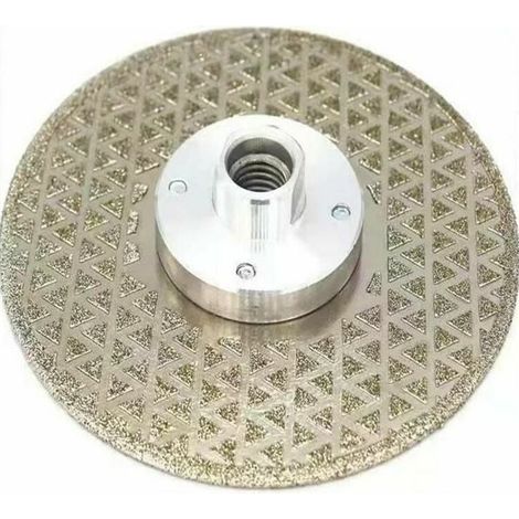 Disque Diamant 125mm Lame de Scie Électroplaqué pour Coupe et Meulage Pierre Granit Marbre Tuile (1/4)