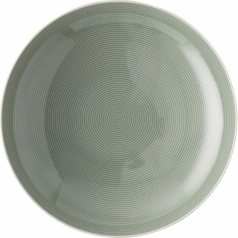 Assiette creuse 24 cm Colour Moss Green (1/4)