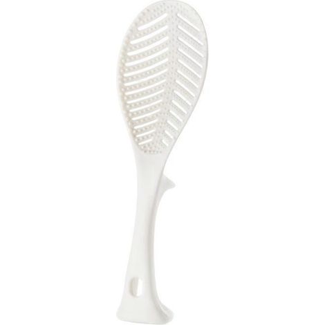 Cuillère à riz verticale, cuillère de service en plastique antiadhésif, cuillère souriante créative, ustensiles de cuisine - Blanche 21,2 x 6,5 x 3,5 cm (1/5)