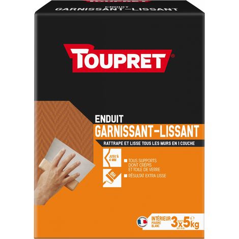 Toupret Hautes Performances Enduit Garnissant 2en13x5kgpoudre - Toupret