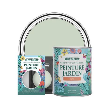 Peinture Jardin, Finition Satinée - Vert Laurier (1/3)