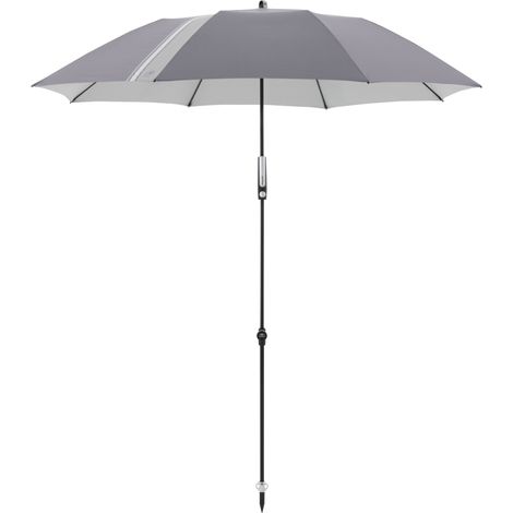 Doppler Expert 160 Manual Multi ø 160 cm rund Sonnenschirm 4 Farben Strandschirm Balkonschirm 840S (1/5)