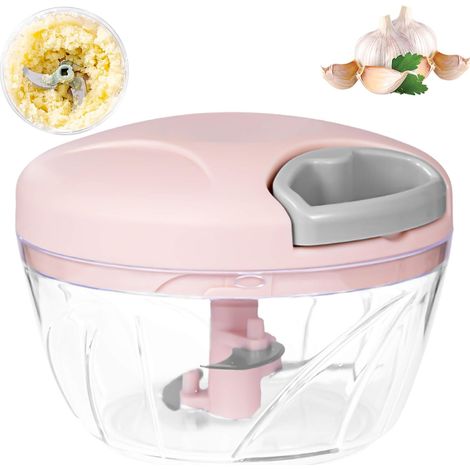 Tritatutto manuale, tritatutto e frullatore manuale versatile per cipolle, facile da pulire, tritatutto per cipolle ed erbe aromatiche (1/5)