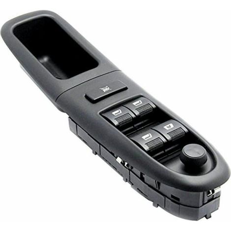 commutateur de leve vitre electronique avant gauche commutateur de controleur de fenetre 6554cf remplacement pour peugeot 406 8 (1/4)