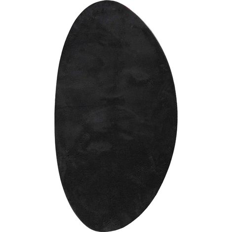 Maison Exclusive - Tapis HUARTE Noir 100 x 200 cm Polyester (1/5)