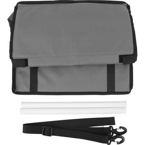 Decdeal Siège de voiture pour animaux de compagnie, tissu Oxford, revêtement imperméable, support antidérapant, sécurité pour chien, avec ceinture réglable, pour animaux de compagnie jusqu'à 10kg (1/5)
