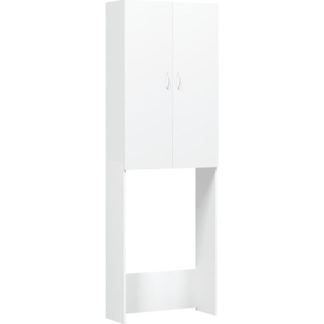 Waschmaschinenschrank Weiß 64x25,5x190 cm vidaXL (1/5)