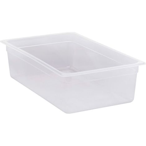Bac Polypro GN 1/1 150mm - 50 x 50 x 30.8 cm - Lot de 6 - Cambro