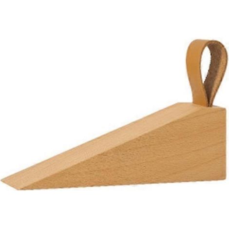 [KK] Butée de porte créative en bois, mobile et anti-collision, cale de porte pratique, tapis de sol de sécurité, hêtre (1/5)