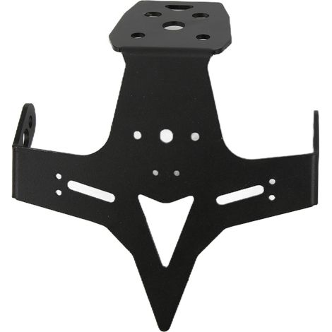 Support Plaque d'Immatriculation Moto avec Feu LED pour KAWASAKI NINJA ZX-25R 2020-2021, Support de Fixation Arrière en Aluminium, Kit de Montage (1/5)