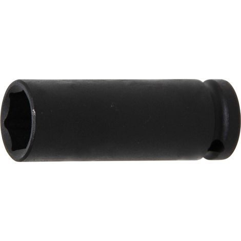 Oc-Pro – Douille à choc longue 19 mm 1/2 – Acier chrome molybdène – Pour travaux nécessitant profondeur accrue – Robustesse optimale