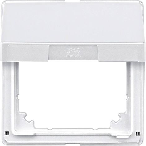 Merten EL ME 516519 Couvercle à clapet blanc polaire (1/2)