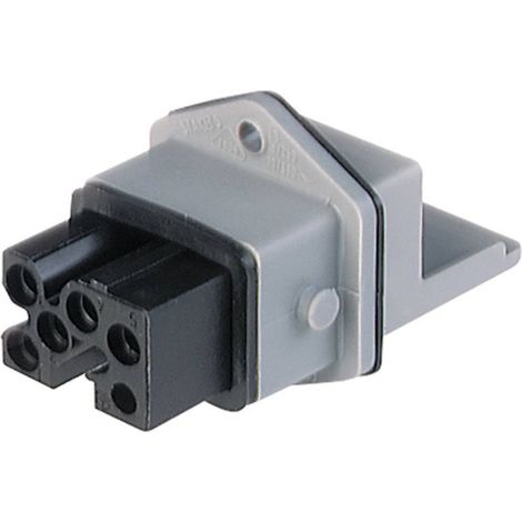 Hirschmann 931 694-106-1 Connettore di alimentazione STAKEI Presa verticale Tot poli: 5 + PE 16 A Grigio 1 pz. (1/2)