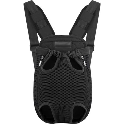 Sac à dos pour chien, sac avant ajustable pour chat et chien, pattes libres et facile à ajuster. (1/5)