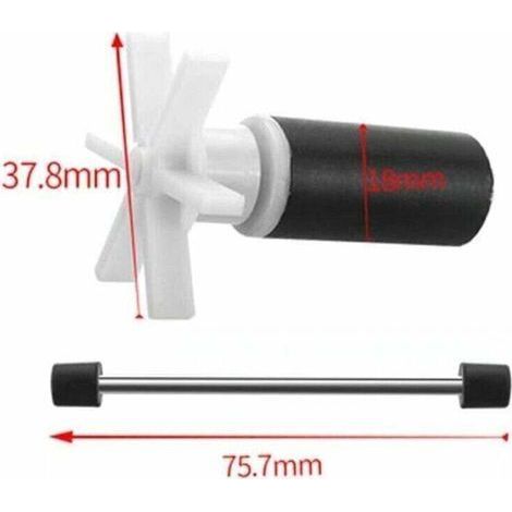 Ersatzrotor für Tauchfilterturbine aus Edelstahl für Spa (1/4)